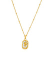 Tiny Birth Flower Necklace