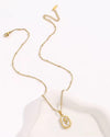 Tiny Birth Flower Necklace