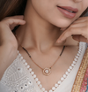 Floral Sparkle Rose Gold Mangalsutra