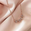 Four Heart Magnetic Pendant Leaf Clover Necklace