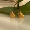 Box Heart Earrings
