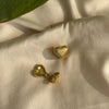 Box Heart Earrings