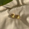 Box Heart Earrings