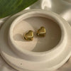 Box Heart Earrings
