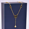Butterfly Tassel Necklace