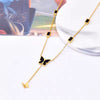 Butterfly Tassel Necklace