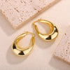 Chic Chunk Hoops (Anti-Tarnish)