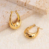 Chic Chunk Hoops (Anti-Tarnish)