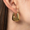 Geometric Hoop Earrings