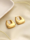 Geometric Hoop Earrings