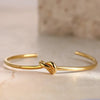 Knot Adjustable Bracelet Kada Gold Plated, Waterproof and Anti-Tarnish
