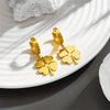 Four-Leaf Clover Earrings
