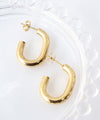 U-Shaped Hoop Earrings