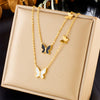 Butterfly Pendant Necklace