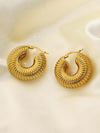 Croissant Hoops Earrings