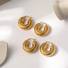 Croissant Hoops Earrings