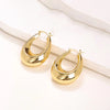 Chic Chunk Hoops (Anti-Tarnish)