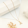 Fish Tail Pearl Necklace