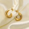 ELEGANCE HOOP EARRINGS