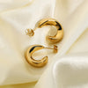ELEGANCE HOOP EARRINGS